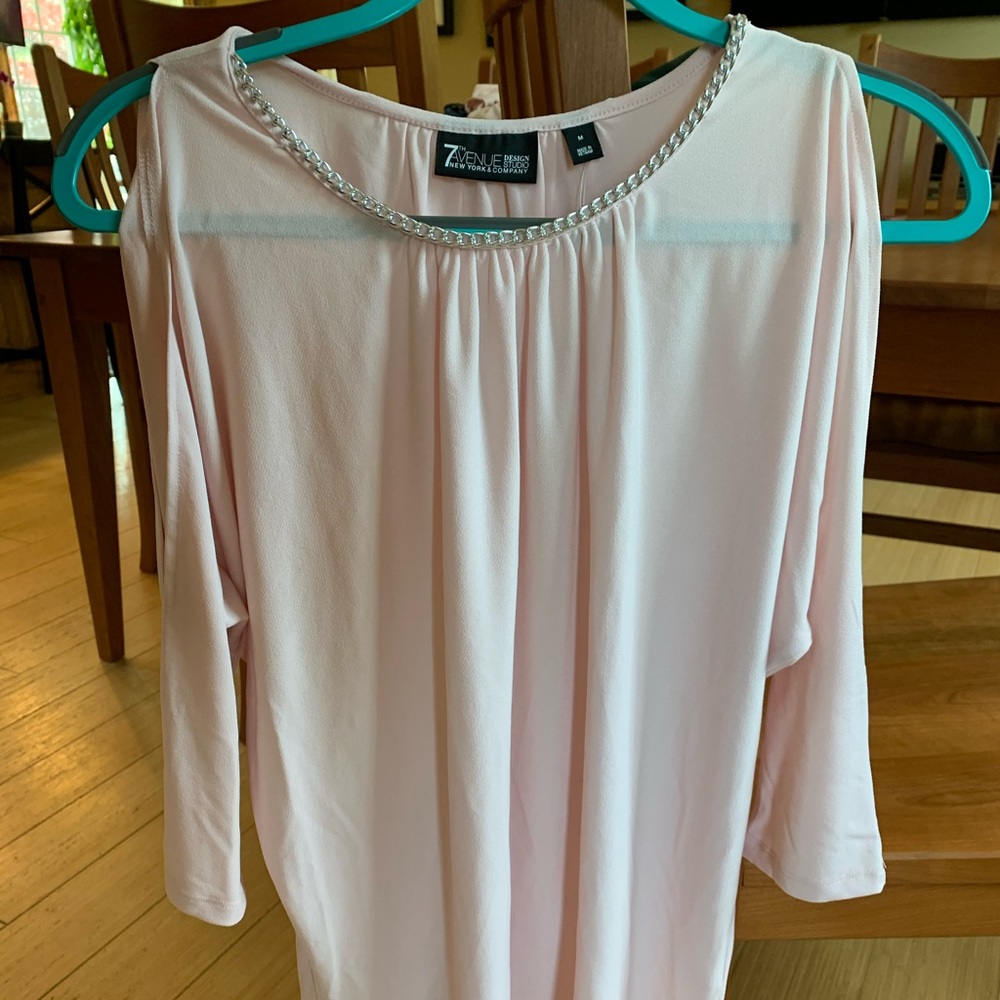 Open shoulder blouse